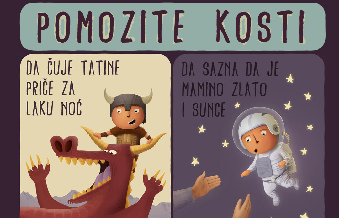 pomozite Kosti